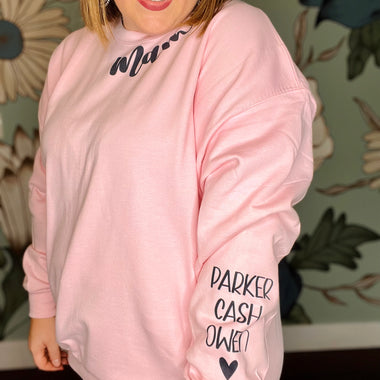 Custom Mama Sweatshirt (Any names!)