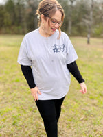 Weird Moms Graphic Tee on Gray