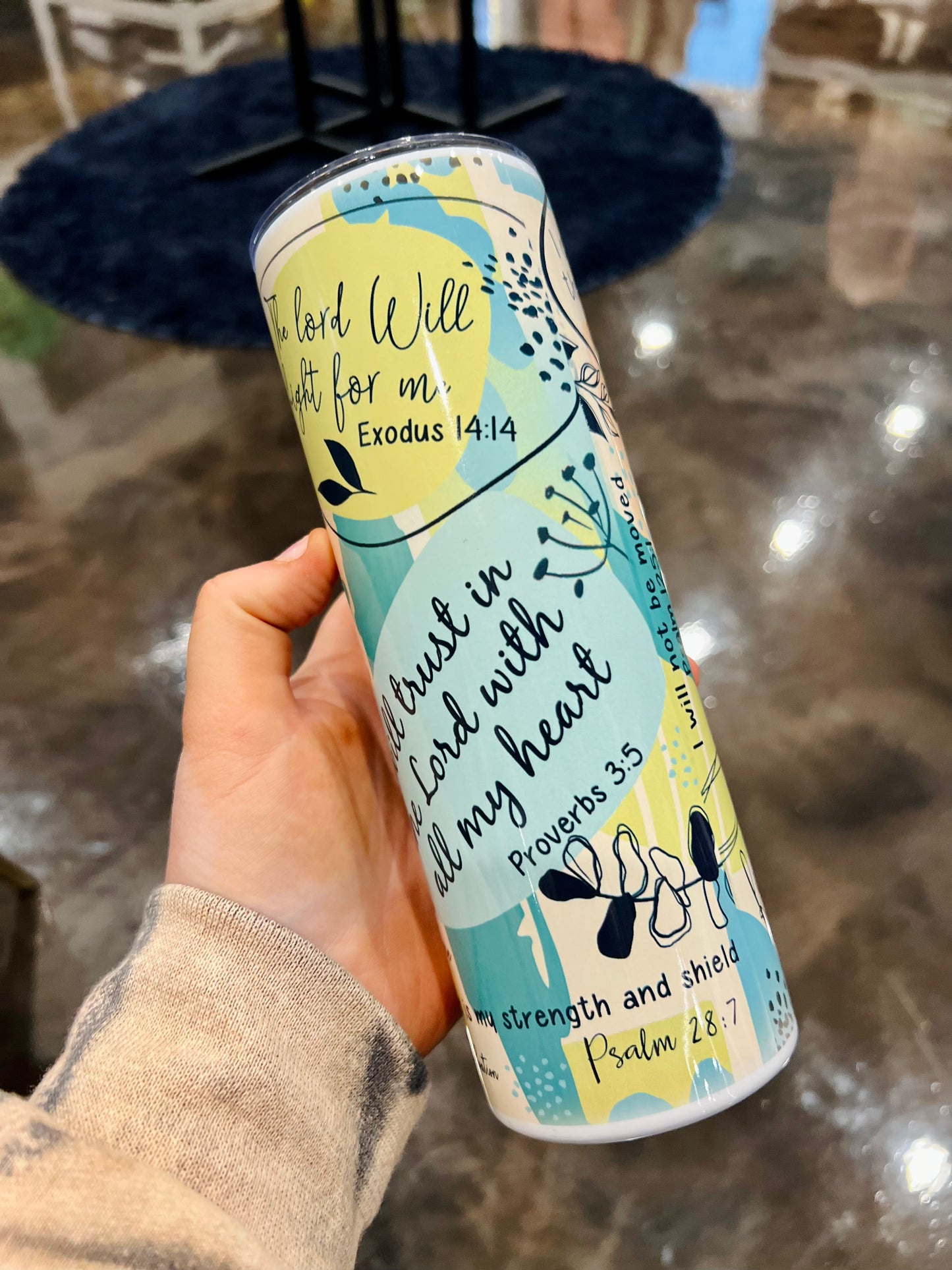Bibe Verse Affirmations Sage 20 oz Tumbler