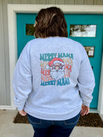 Merry Mama Sweatshirt (Front and Back Design)