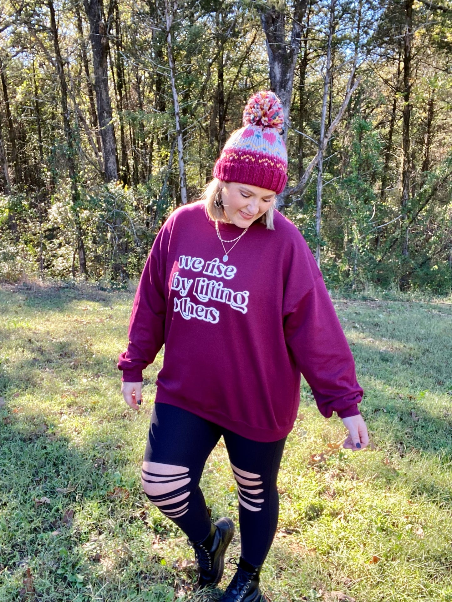 We Rise By Lifting Others Sweatshirt