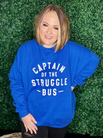 Captain of the Struggle Bus on Blue
