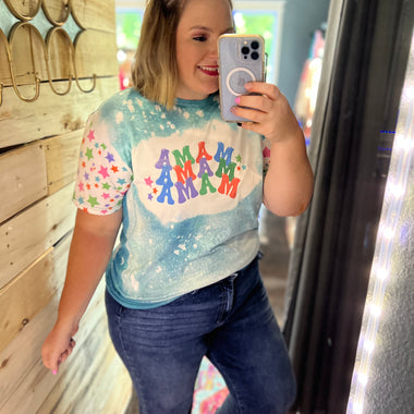 You’re A Star Mama Bleached Tee