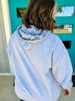 Mama Smiley Hoodie with Printed Hood