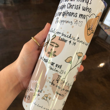Words of Wisdom 20 oz tumbler