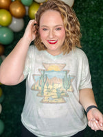 Aztec Hand Dyed B-Neck