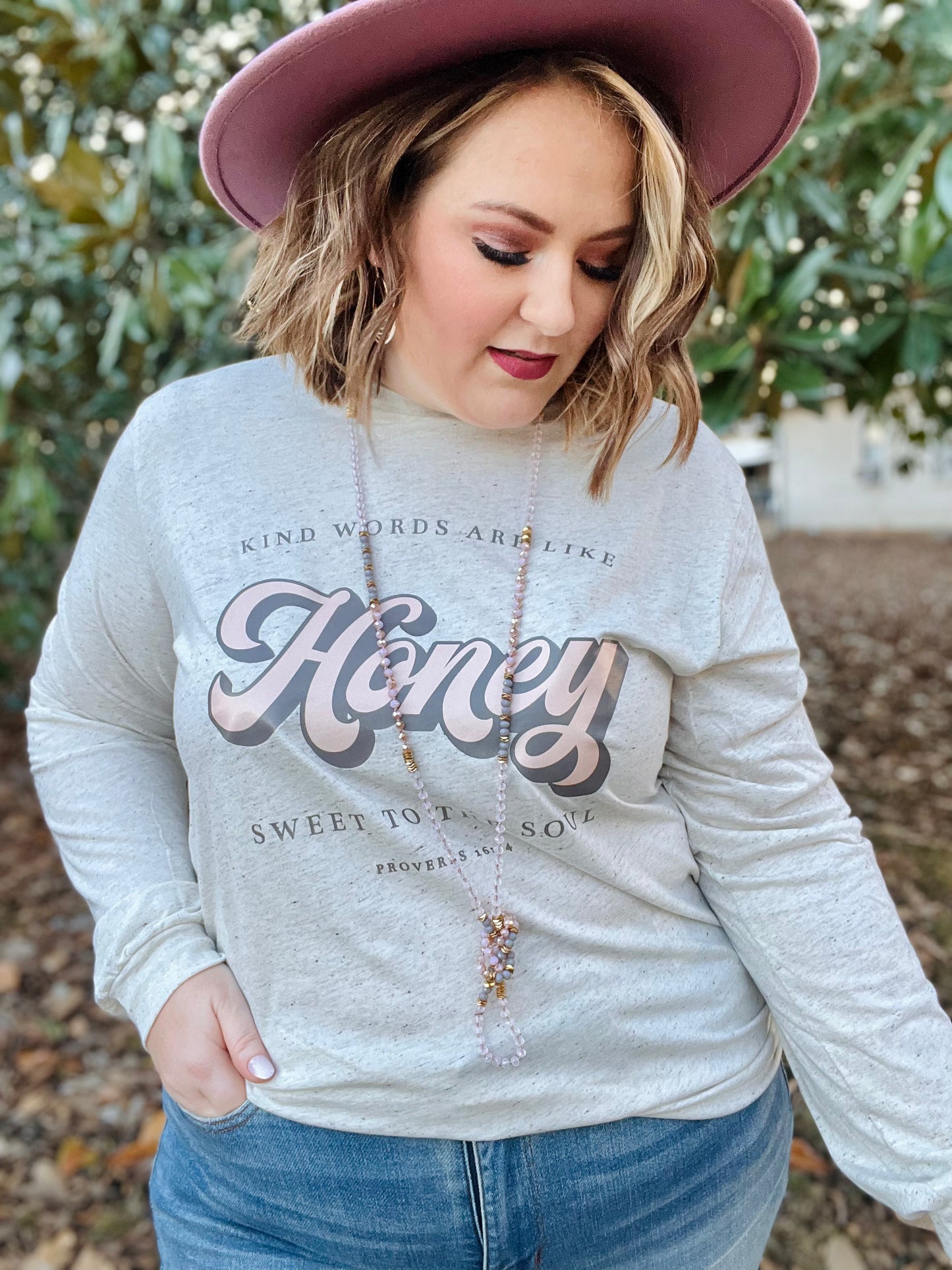Kind Words Are Like Honey Long Sleeve Tee