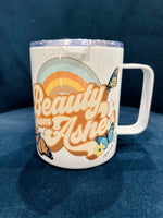 Beauty from Ashes 12 oz Travel Mugs