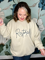 Restored Sweatshirt on Cream