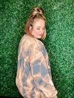 Mama Hand Dyed Smiley Sweatshirt