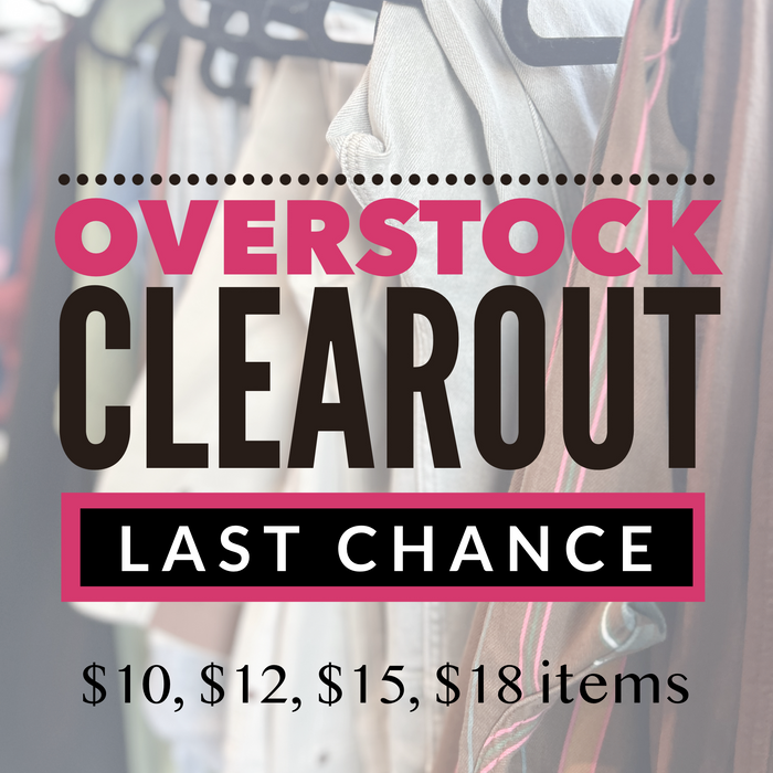 Overstock Clear-out Sale