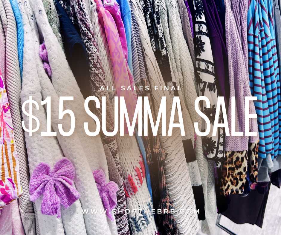 $15 Summa Sale