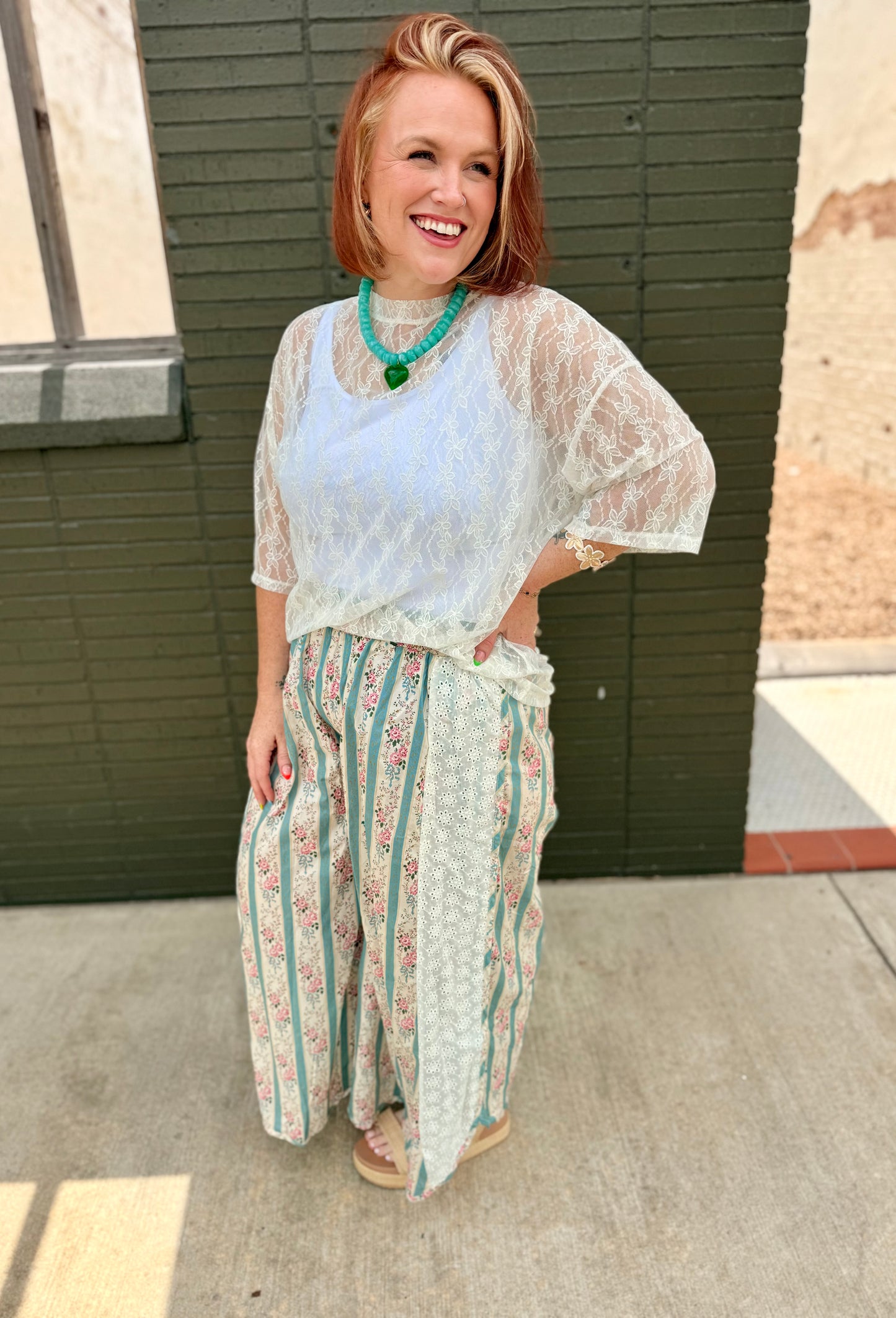 Bonnie Floral Wide Leg Pants
