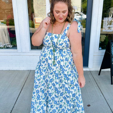 Peggy Sue Floral Dress