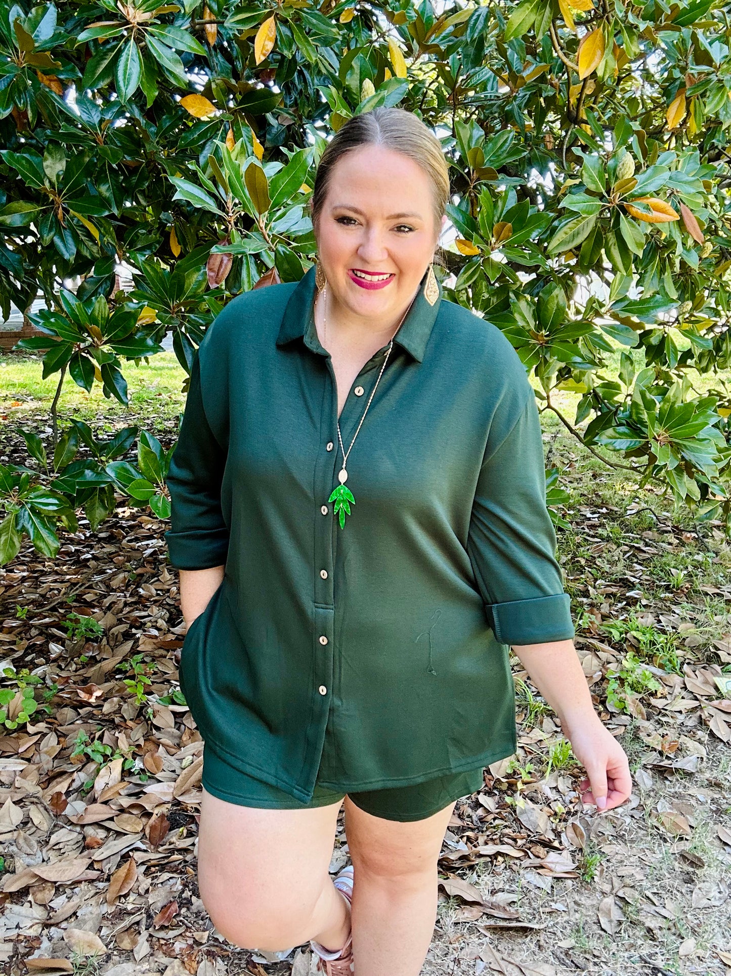 Harlea Evergreen Romper