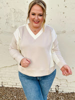 Ashlynn Two Tone Top