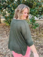 Jenny Jacquard Hi-Low Sweater (Multiple Colors)