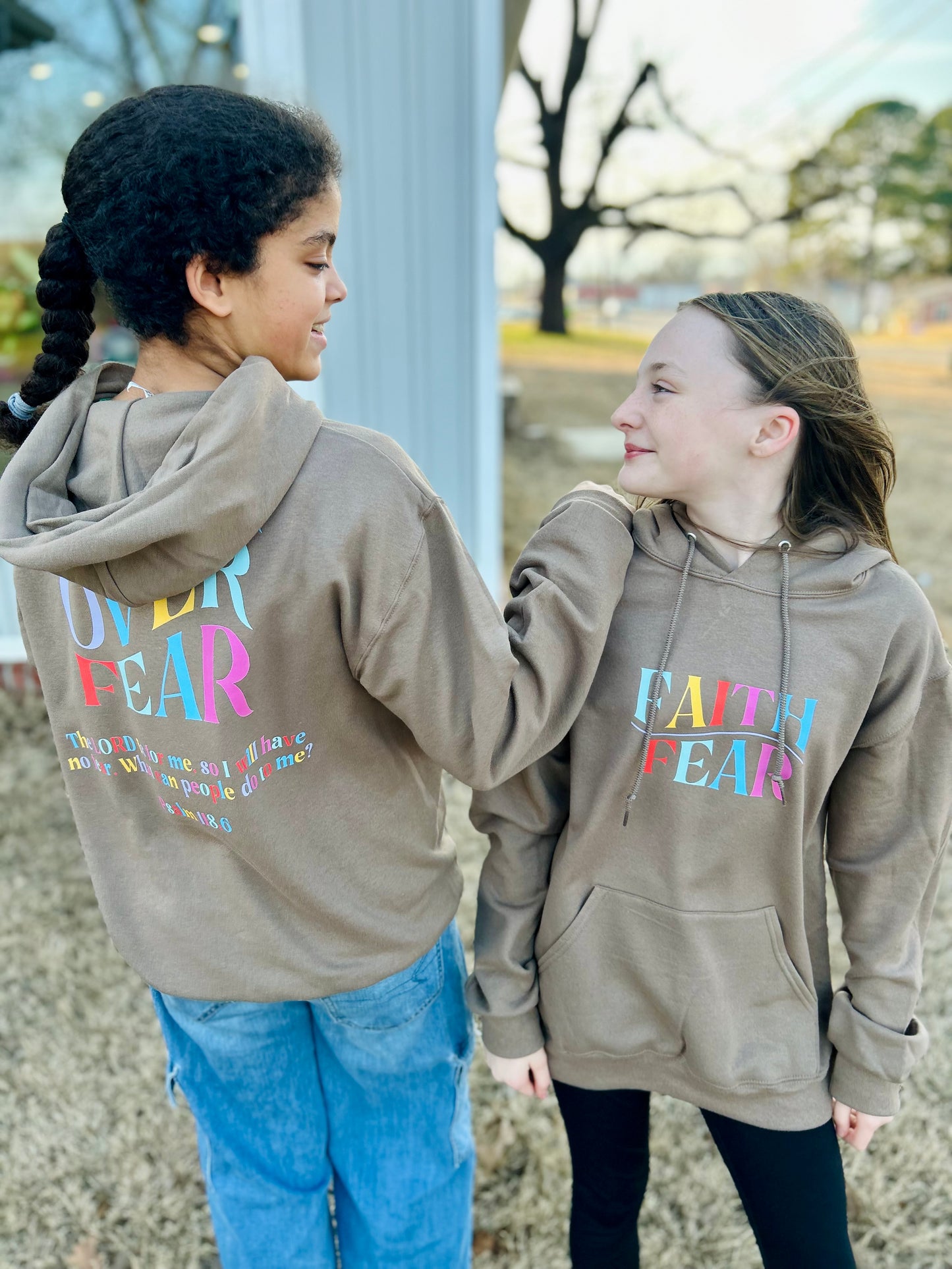 Psalm 118:6 Hoodie (Multiple Styles/Any Color)