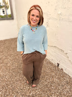 Lindsey Boxy Knit Top