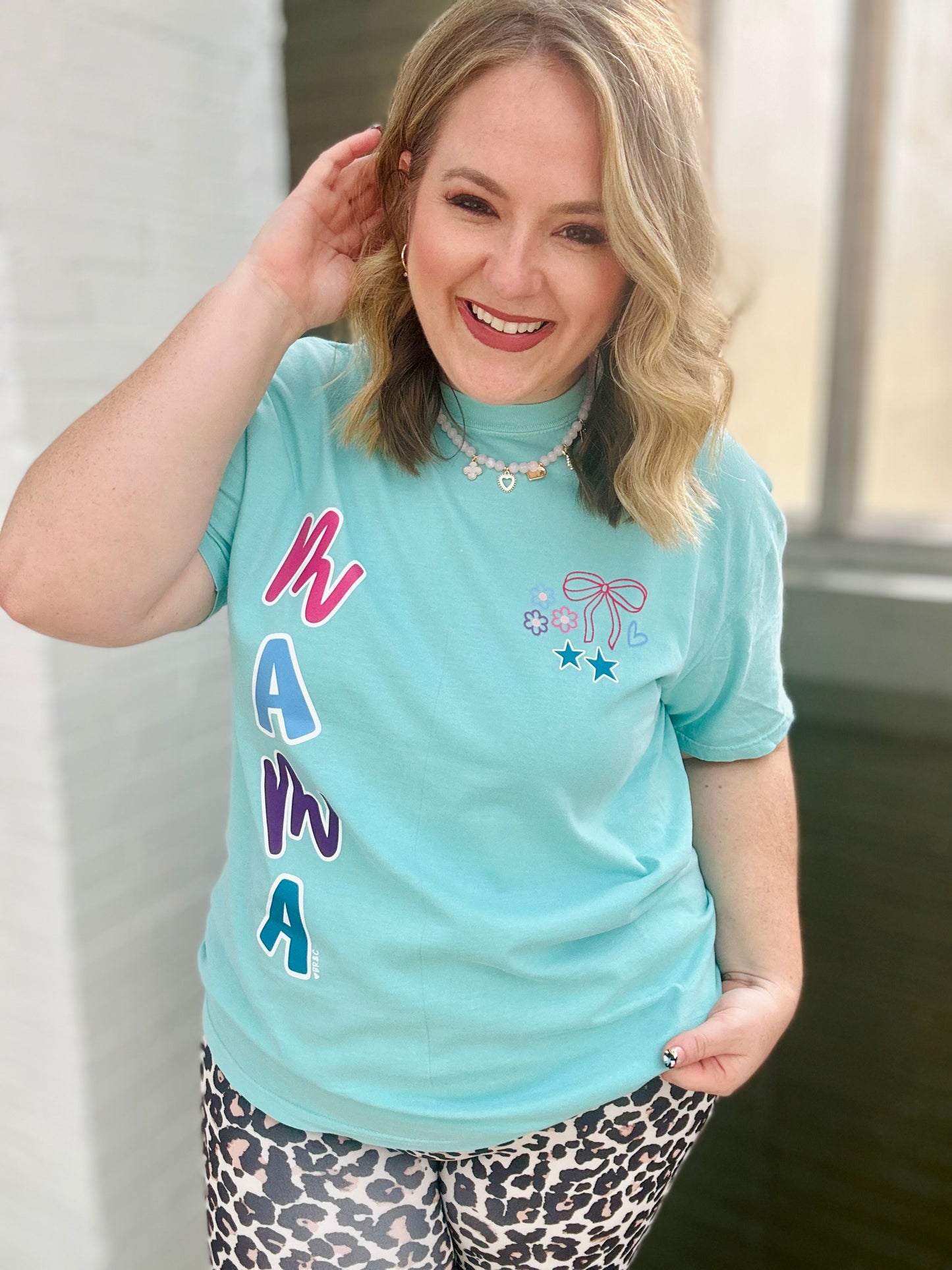 Vertical Mama Tee