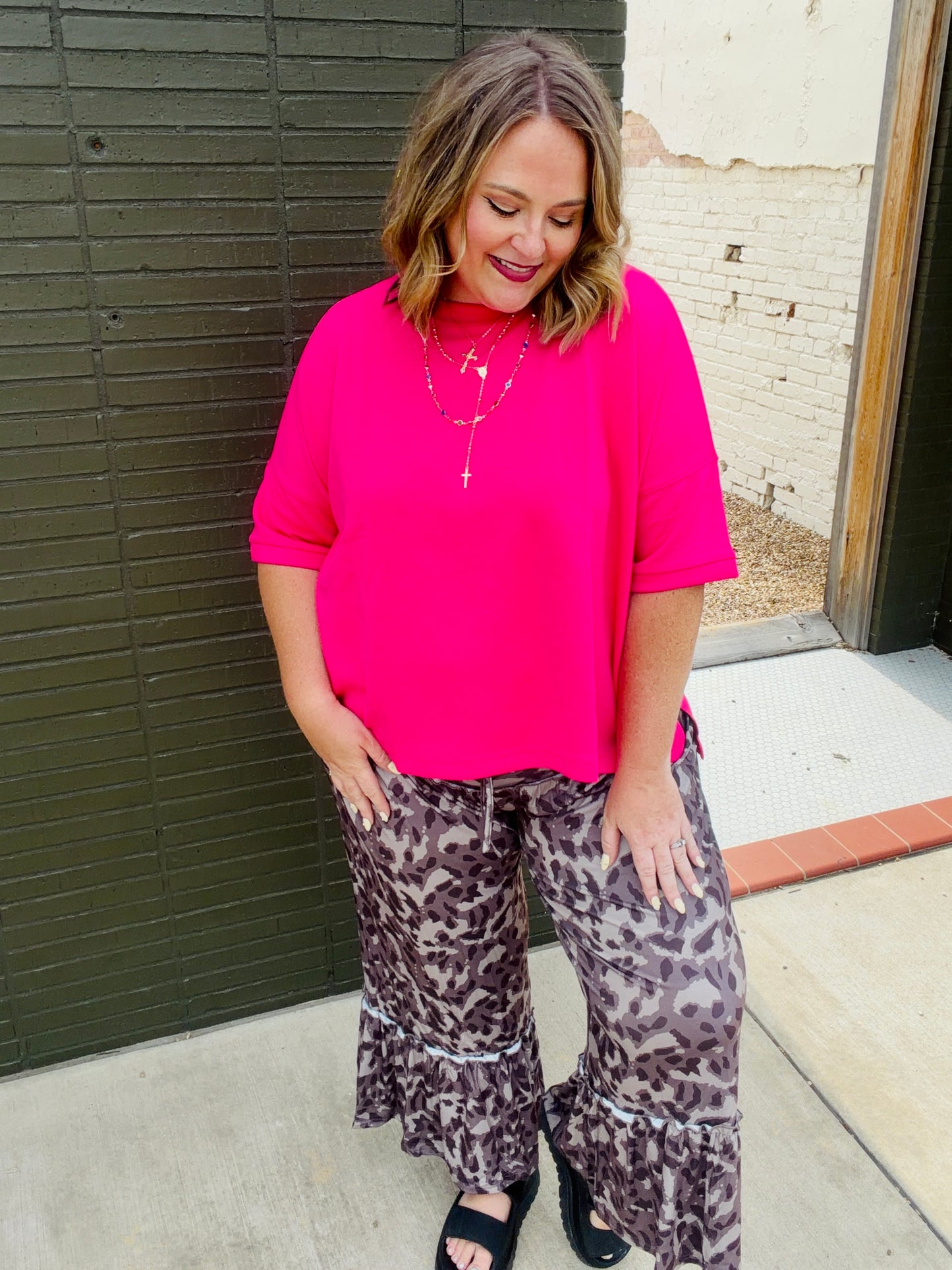 Jennie Drop Shoulder Butter Top (Multiple Colors)
