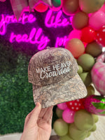 Make Heaven Crowded Camo Hat