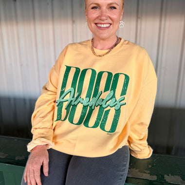 Throwback Script School Spirit Sweatshirt