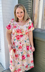 Willa Floral Puff Sleeve Dress