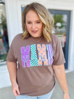 Mixed Print Mama On Comfort Colors