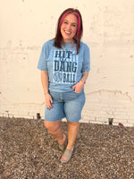 Vervet High Rise Denim Shorts