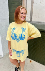 Bikini Ready Graphic Tee (Shells)