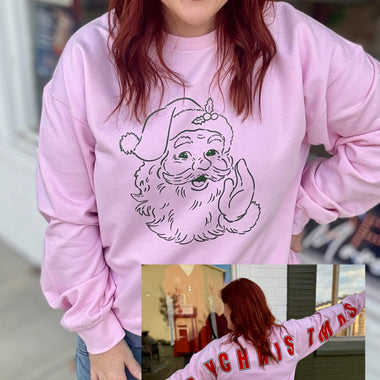 Merry Christmas Stretch Sweatshirt