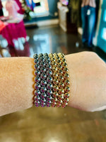 Metal Tone Beaded Bracelets