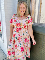 Willa Floral Puff Sleeve Dress