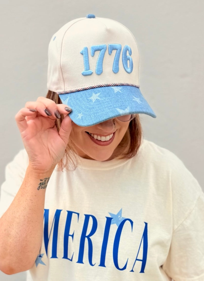 1776 Embroidered Hat