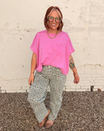 Vervet Animal Print Cargos