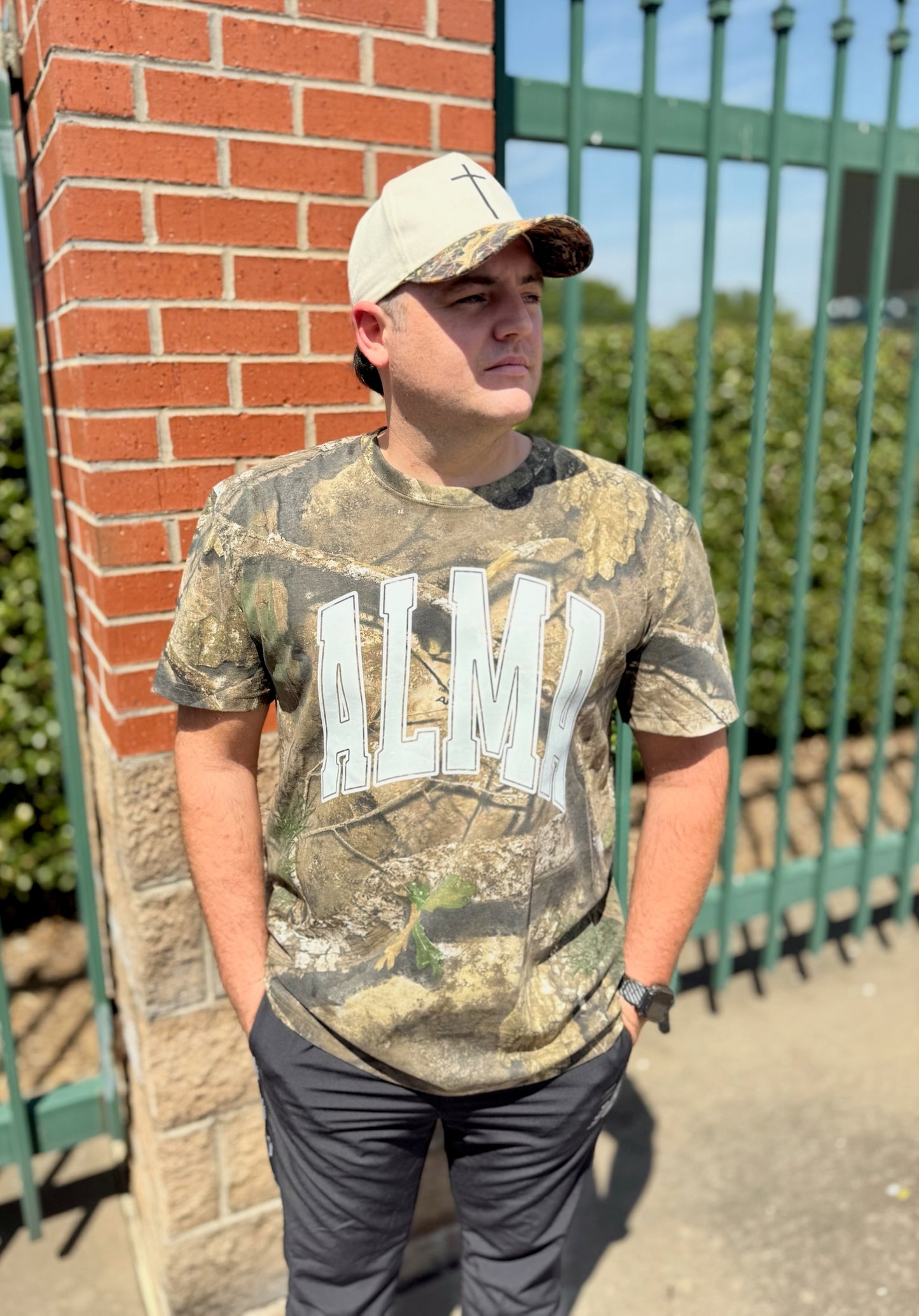 School Varsity On Real Tree Camo (Customizable)