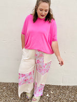 Elizabeth Floral Straight Leg Pants