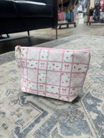 Bow Travel Makeup Pouch