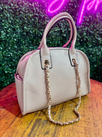 Beth Chain Strap Dome Satchel