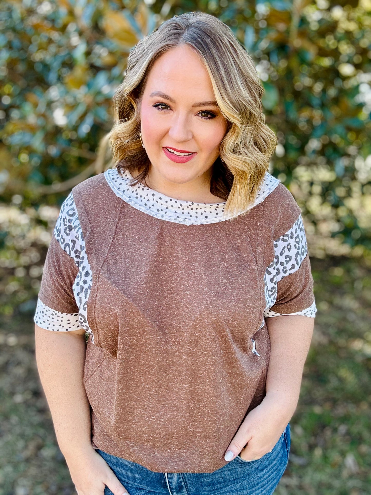 Krystal Animal Print Tunic