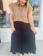 Sonnie Tiered Flowy Maxi Skirt