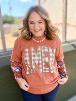 Amen Plaid Tee on Yam