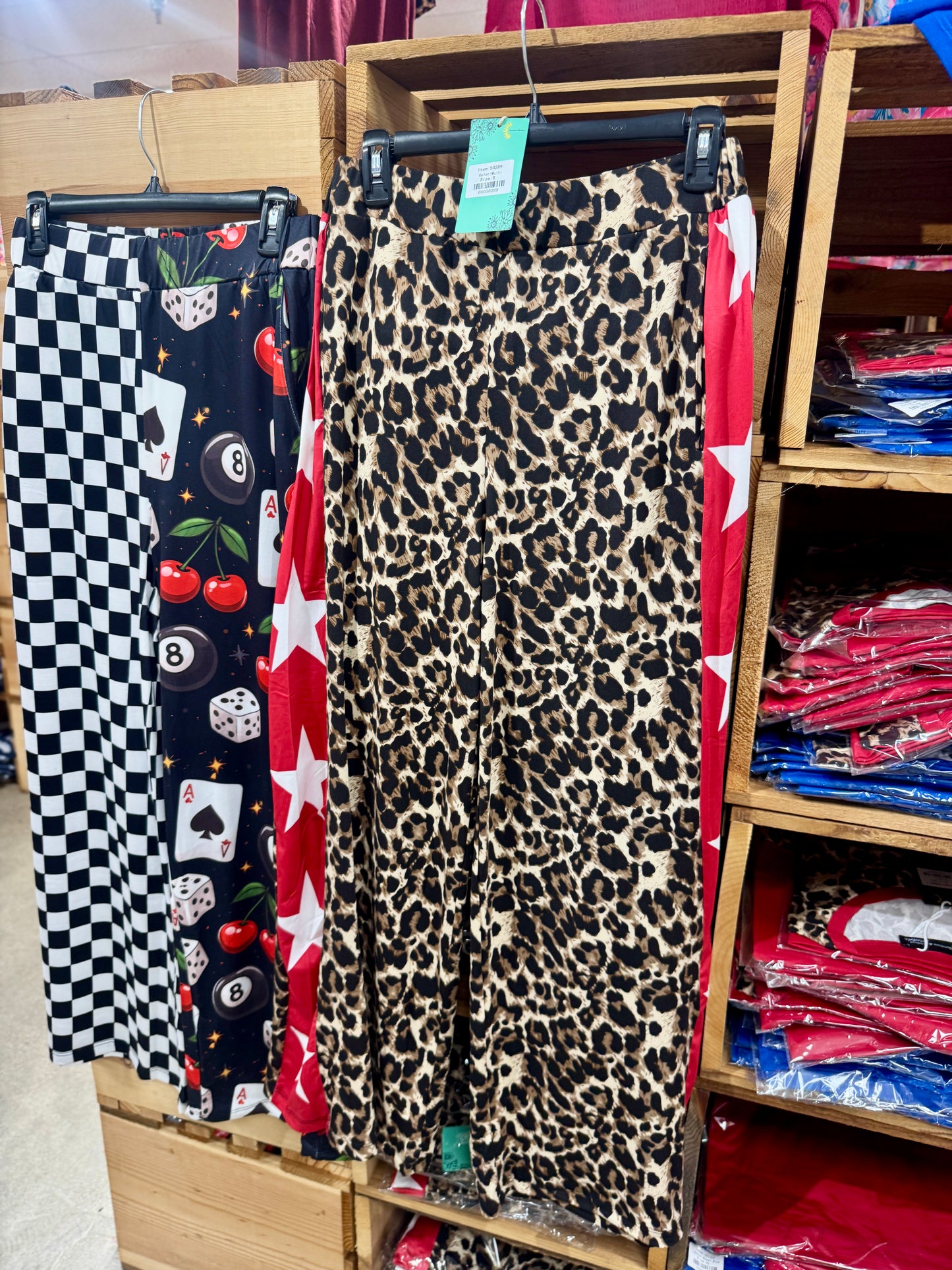 Leopard Star Pants
