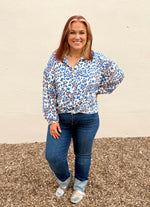Savannah Animal Print Button Down