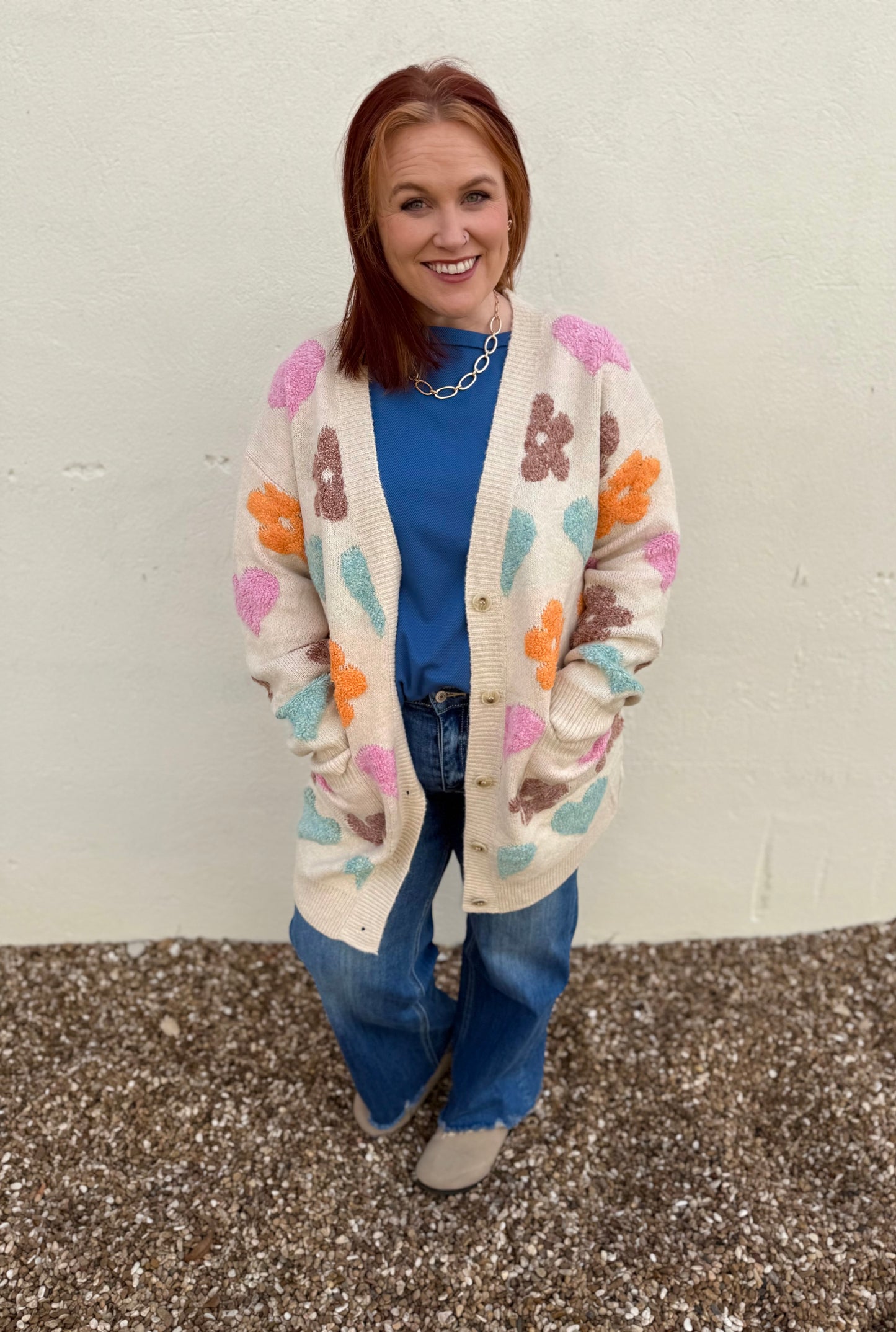 Reese Floral Cardigan