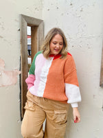 Jamie ColorBlock Sweater