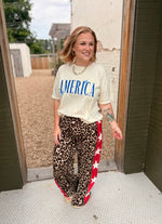 Leopard Star Pants