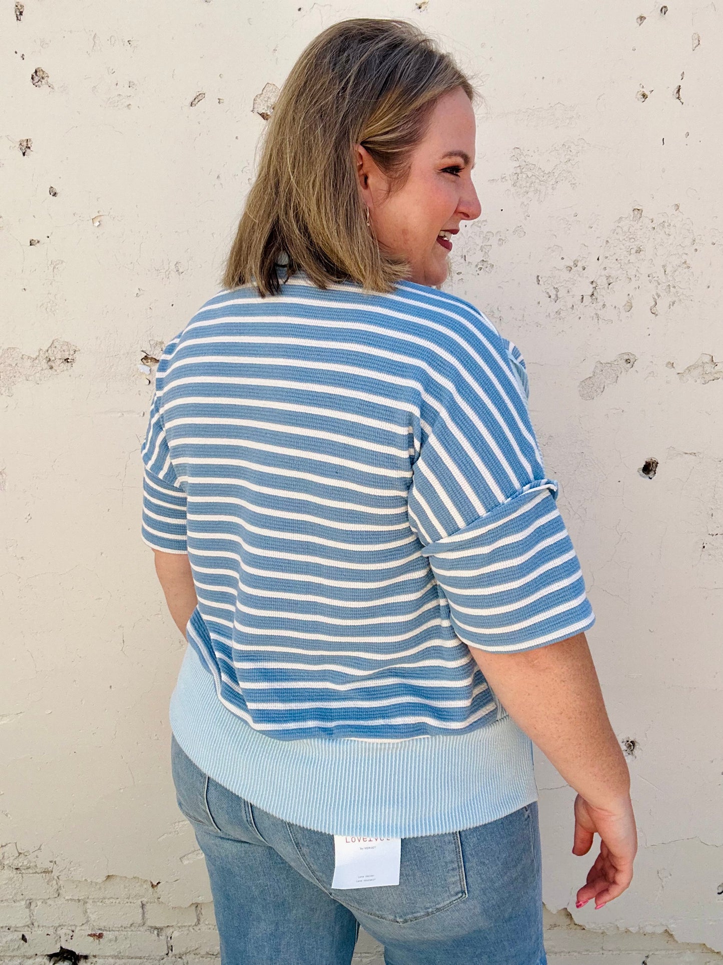 Sophie Ribbed Stripe Top