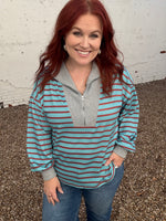 Ally Front Zipper Long Sleeve